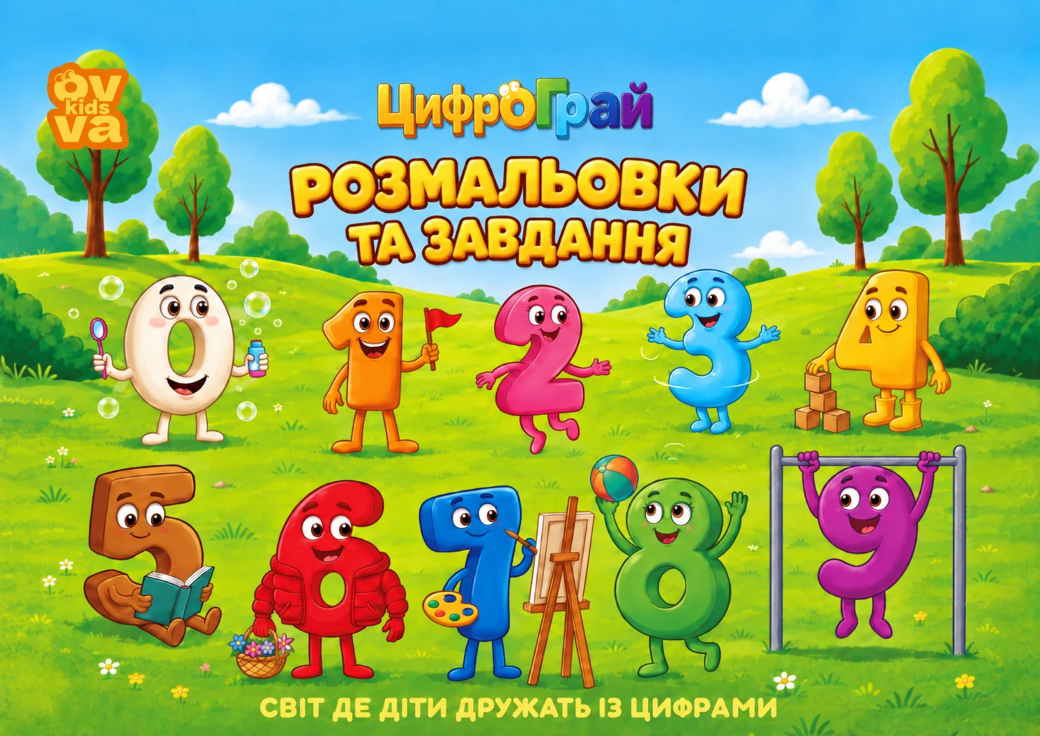 Обкладинка «Розмальовка-збірка»